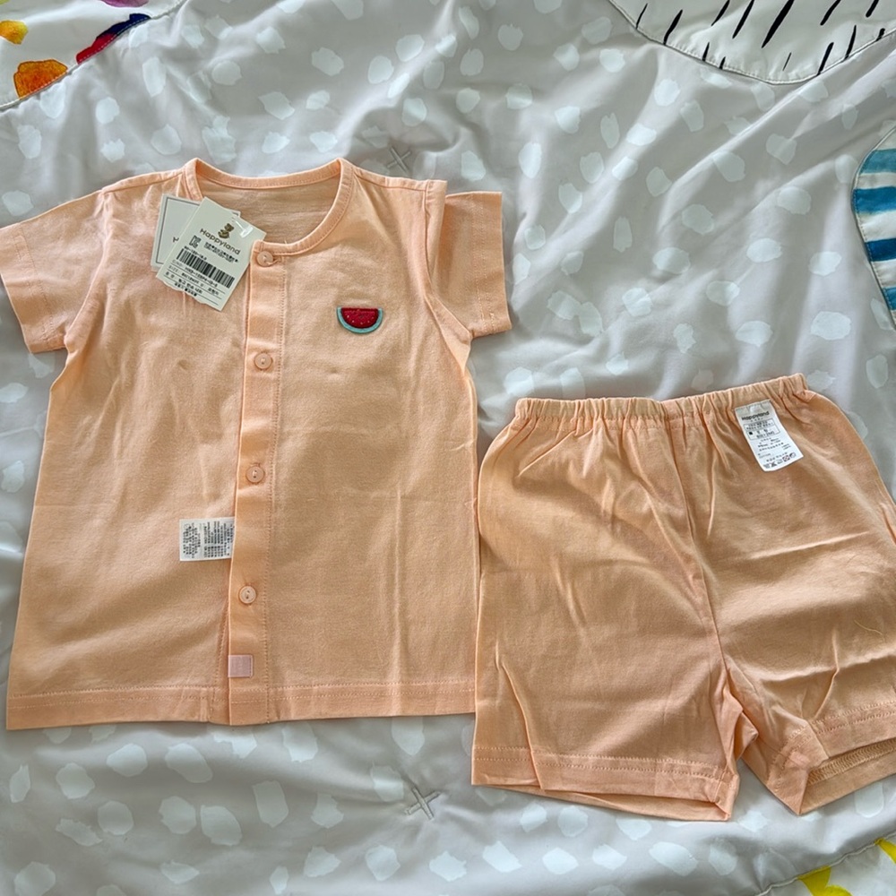NWT Happyland two piece pajama set